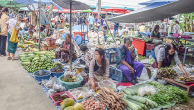 Tuesday morning market