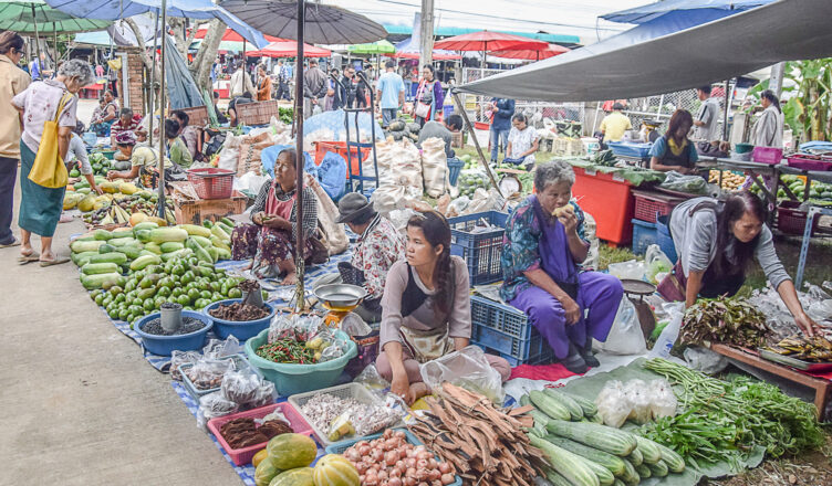 Tuesday morning market